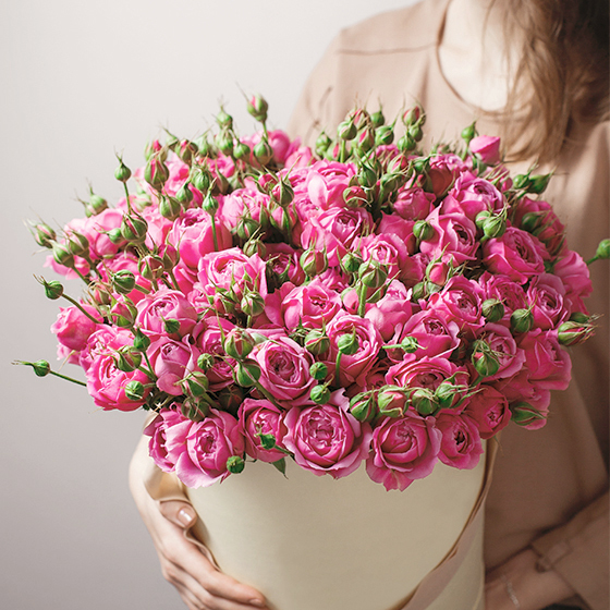 Маленькие розы в&nbsp;коробке